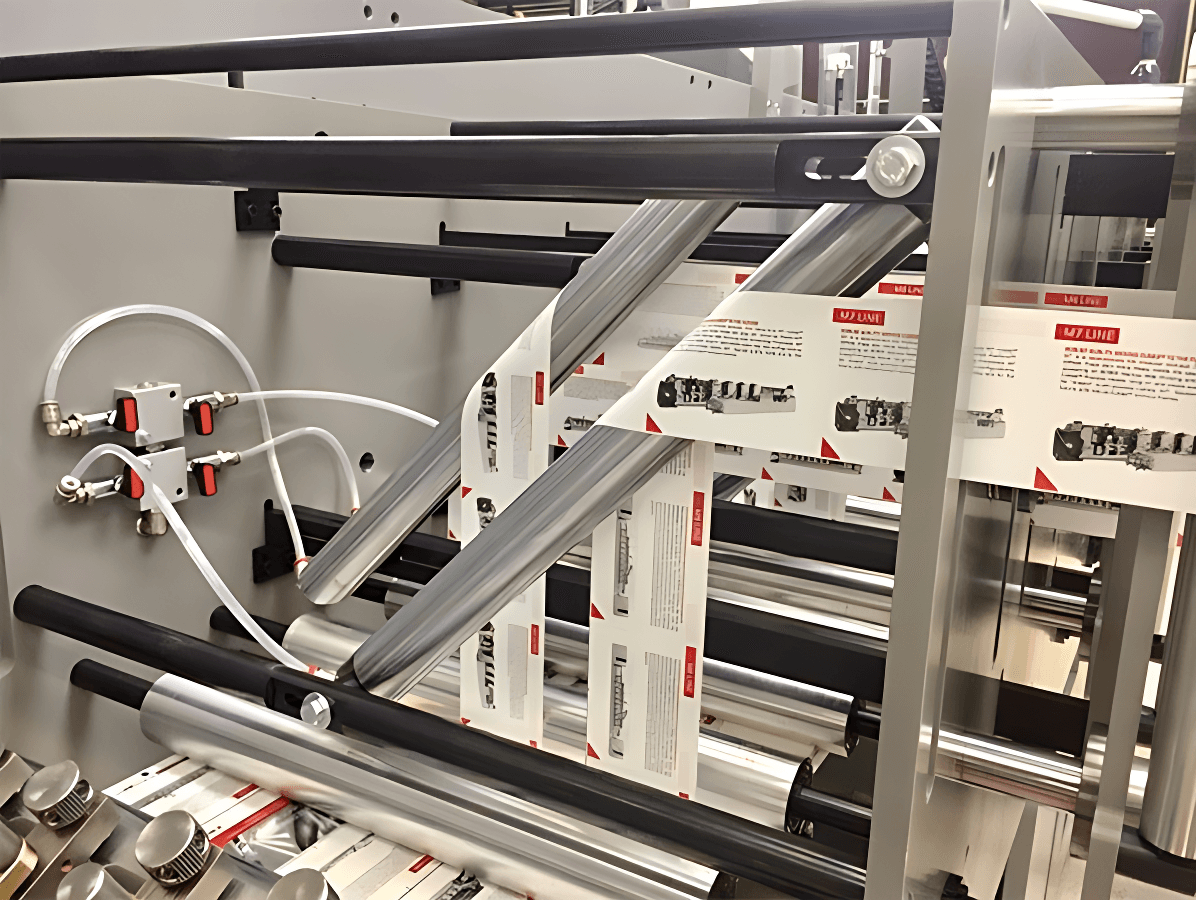Label production at the Label Express Croydon facility